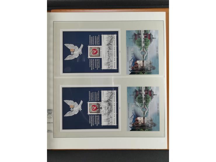 1934/2007, postfrische/ungebrauchte und gestempelte Sammlung mit ausschließlich Block-Ausgaben, viele Mehrfach, dabei u.a. Mi