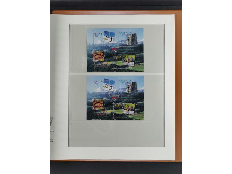 1934/2007, postfrische/ungebrauchte und gestempelte Sammlung mit ausschließlich Block-Ausgaben, viele Mehrfach, dabei u.a. Mi