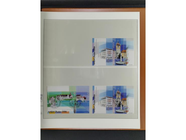 1934/2007, postfrische/ungebrauchte und gestempelte Sammlung mit ausschließlich Block-Ausgaben, viele Mehrfach, dabei u.a. Mi