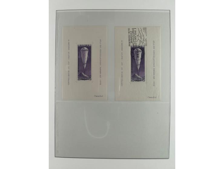 1928/92, mint never hinged/unused and used and except for Bl. A11 complete collection of souvenir sheets and miniature sheets