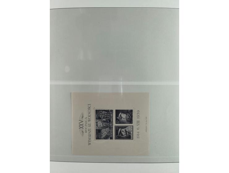 1928/92, mint never hinged/unused and used and except for Bl. A11 complete collection of souvenir sheets and miniature sheets