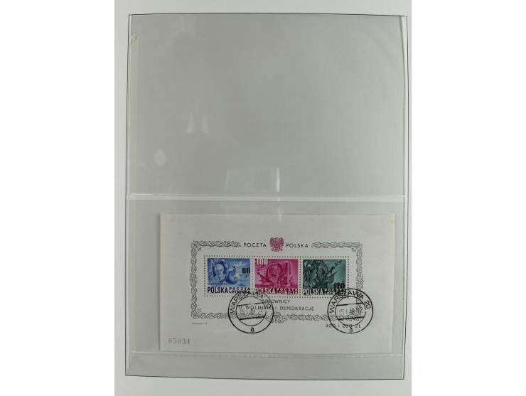 1928/92, mint never hinged/unused and used and except for Bl. A11 complete collection of souvenir sheets and miniature sheets