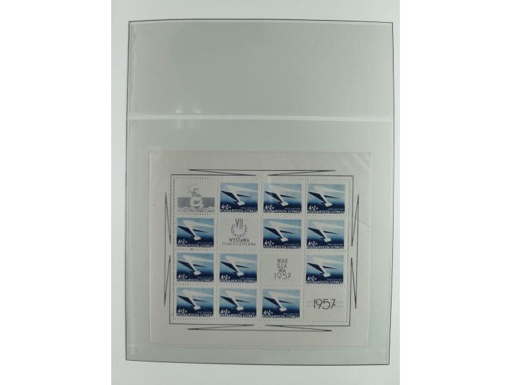 1928/92, mint never hinged/unused and used and except for Bl. A11 complete collection of souvenir sheets and miniature sheets