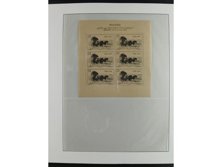 1928/92, mint never hinged/unused and used and except for Bl. A11 complete collection of souvenir sheets and miniature sheets