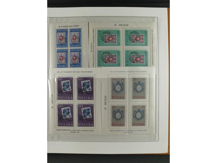 1928/92, mint never hinged/unused and used and except for Bl. A11 complete collection of souvenir sheets and miniature sheets