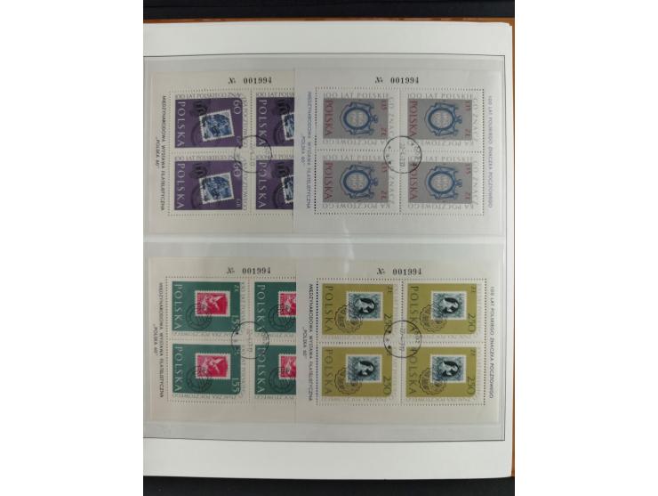 1928/92, mint never hinged/unused and used and except for Bl. A11 complete collection of souvenir sheets and miniature sheets