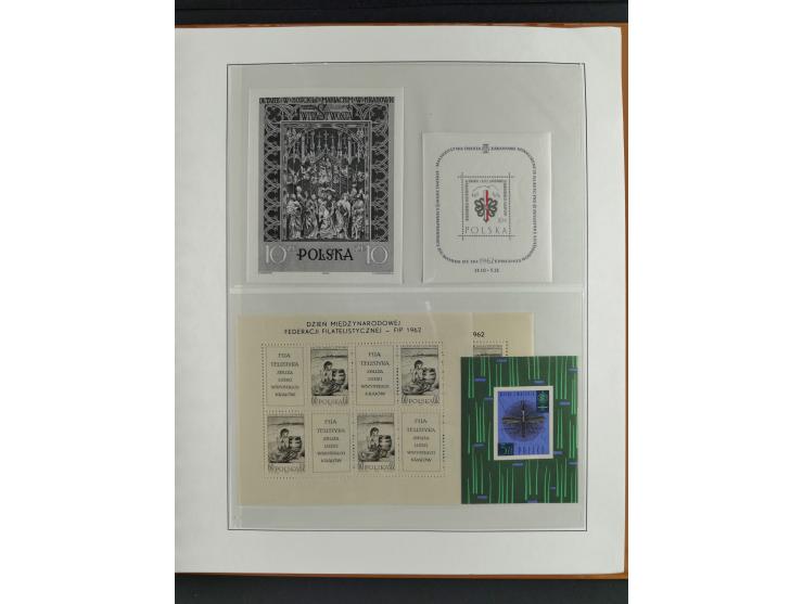 1928/92, mint never hinged/unused and used and except for Bl. A11 complete collection of souvenir sheets and miniature sheets