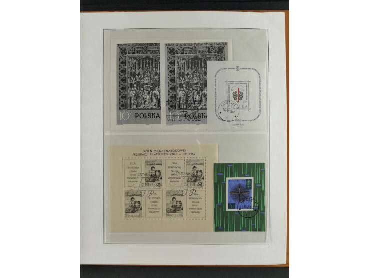 1928/92, mint never hinged/unused and used and except for Bl. A11 complete collection of souvenir sheets and miniature sheets