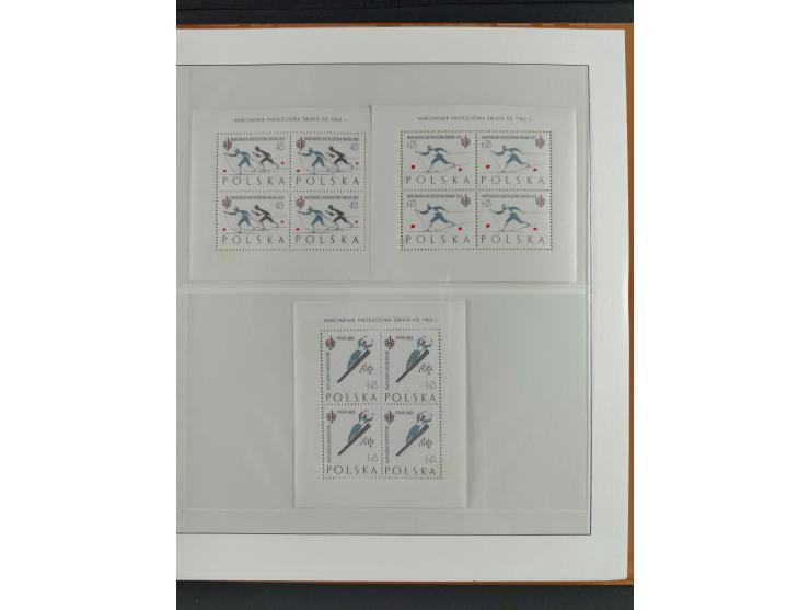 1928/92, mint never hinged/unused and used and except for Bl. A11 complete collection of souvenir sheets and miniature sheets