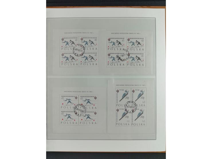 1928/92, mint never hinged/unused and used and except for Bl. A11 complete collection of souvenir sheets and miniature sheets