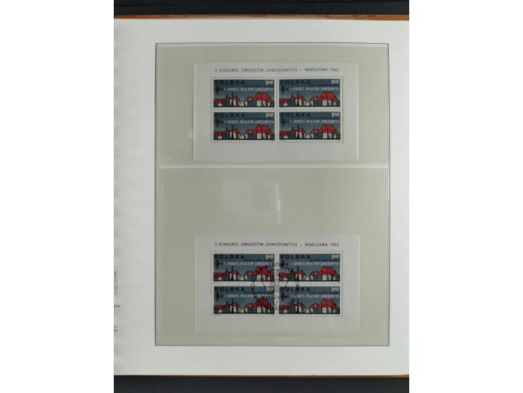 1928/92, mint never hinged/unused and used and except for Bl. A11 complete collection of souvenir sheets and miniature sheets