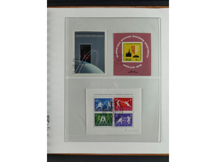 1928/92, mint never hinged/unused and used and except for Bl. A11 complete collection of souvenir sheets and miniature sheets