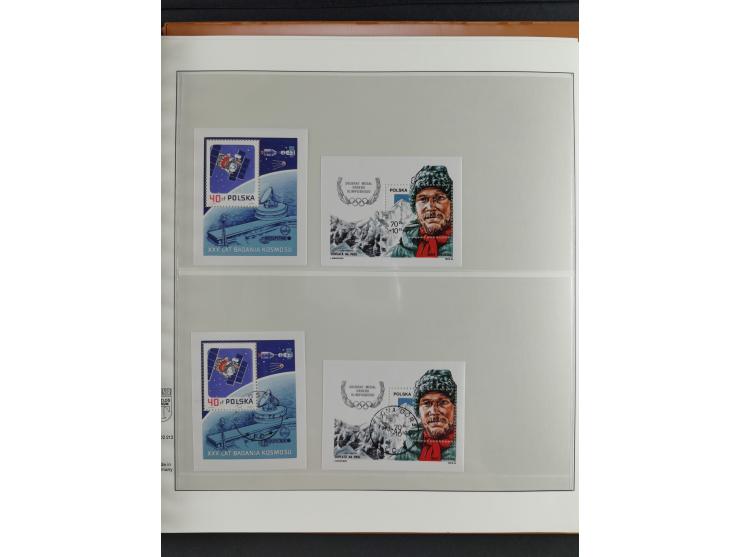 1928/92, mint never hinged/unused and used and except for Bl. A11 complete collection of souvenir sheets and miniature sheets