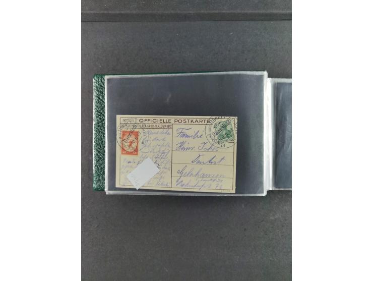 1912/39, hochwertige Partie Flugpost- und Zeppelinbriefe, insgesamt über 30 Briefe und Karten ab Rhein-Main mit u.a. Gelber H