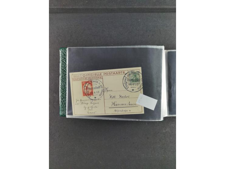 1912/39, hochwertige Partie Flugpost- und Zeppelinbriefe, insgesamt über 30 Briefe und Karten ab Rhein-Main mit u.a. Gelber H
