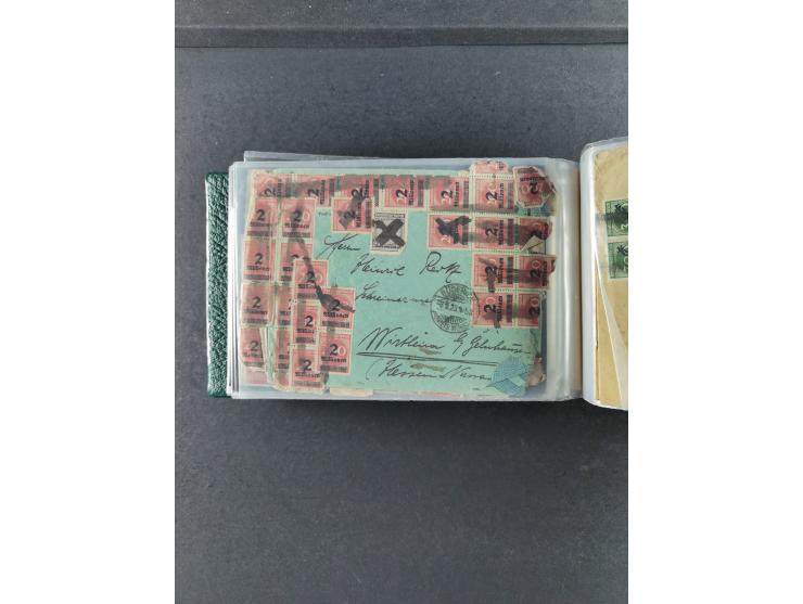 1912/39, hochwertige Partie Flugpost- und Zeppelinbriefe, insgesamt über 30 Briefe und Karten ab Rhein-Main mit u.a. Gelber H