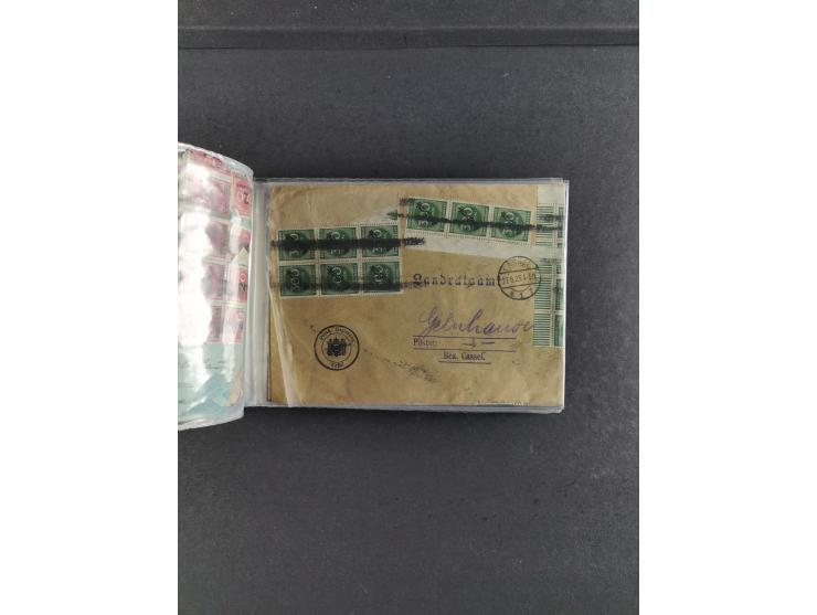 1912/39, hochwertige Partie Flugpost- und Zeppelinbriefe, insgesamt über 30 Briefe und Karten ab Rhein-Main mit u.a. Gelber H