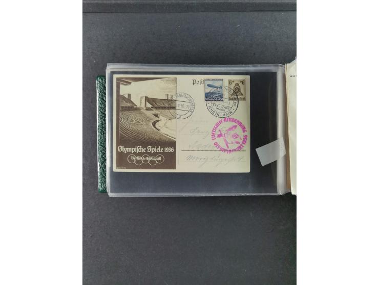 1912/39, hochwertige Partie Flugpost- und Zeppelinbriefe, insgesamt über 30 Briefe und Karten ab Rhein-Main mit u.a. Gelber H