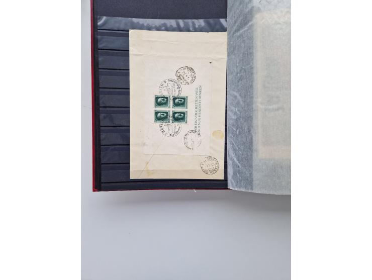 1933/45, Drittes Reich, Sammlung mit 570 Belegen zum Thema “Adolf Hitler - der Führer der NSDAP und Hauptkriegsverbrecher”, d