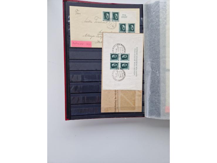 1933/45, Drittes Reich, Sammlung mit 570 Belegen zum Thema “Adolf Hitler - der Führer der NSDAP und Hauptkriegsverbrecher”, d