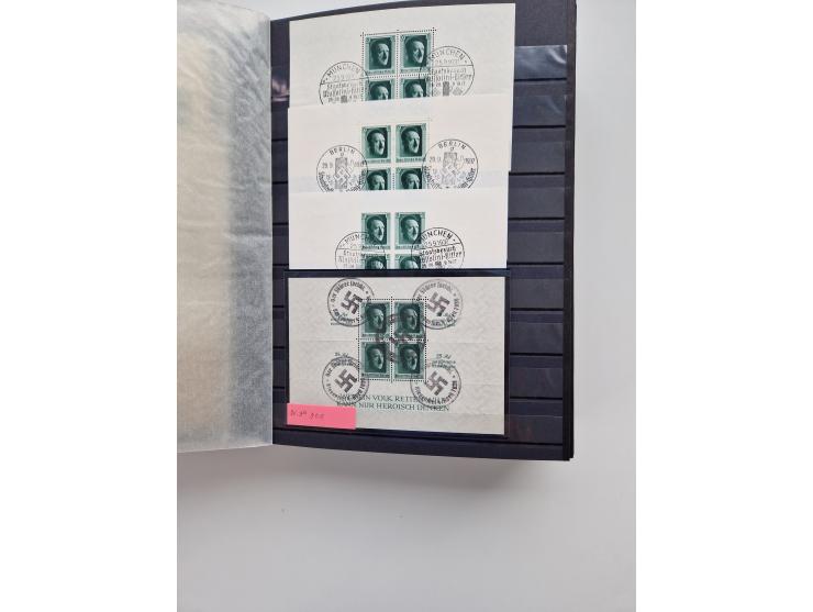 1933/45, Drittes Reich, Sammlung mit 570 Belegen zum Thema “Adolf Hitler - der Führer der NSDAP und Hauptkriegsverbrecher”, d