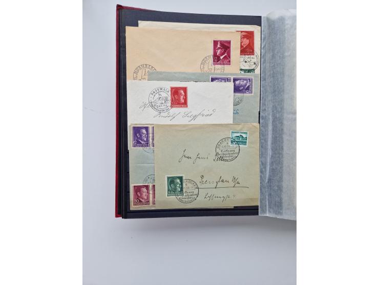 1933/45, Drittes Reich, Sammlung mit 570 Belegen zum Thema “Adolf Hitler - der Führer der NSDAP und Hauptkriegsverbrecher”, d