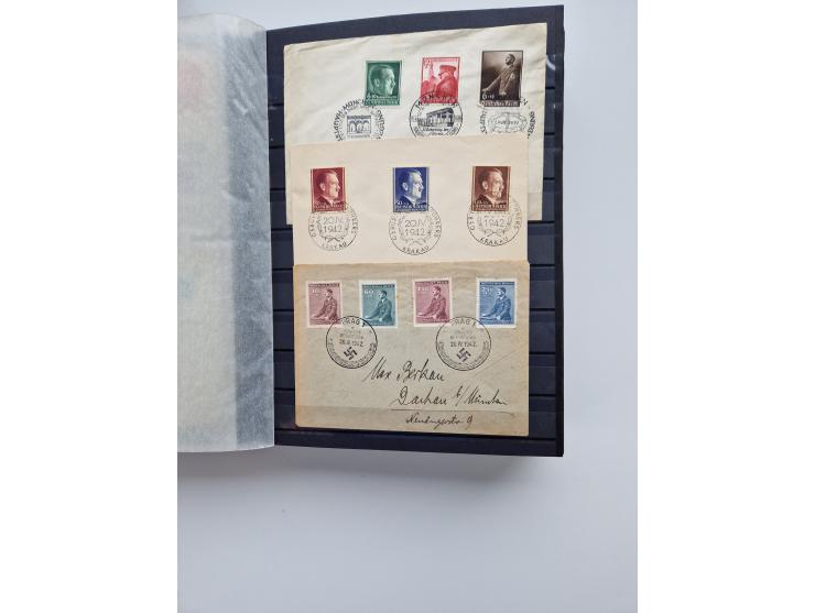 1933/45, Drittes Reich, Sammlung mit 570 Belegen zum Thema “Adolf Hitler - der Führer der NSDAP und Hauptkriegsverbrecher”, d