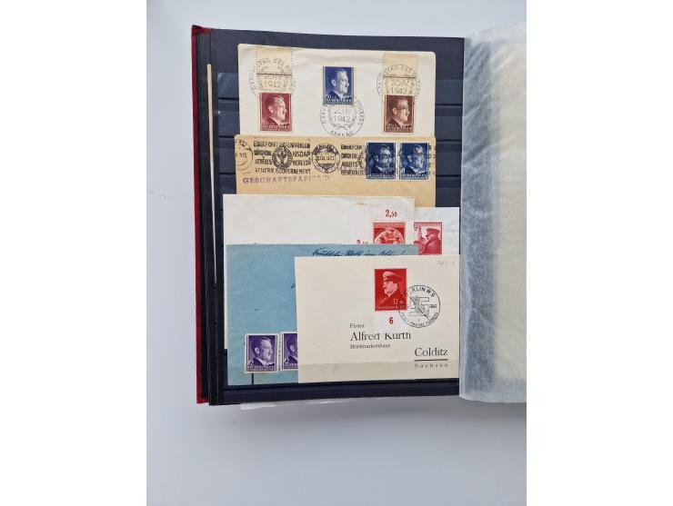 1933/45, Drittes Reich, Sammlung mit 570 Belegen zum Thema “Adolf Hitler - der Führer der NSDAP und Hauptkriegsverbrecher”, d