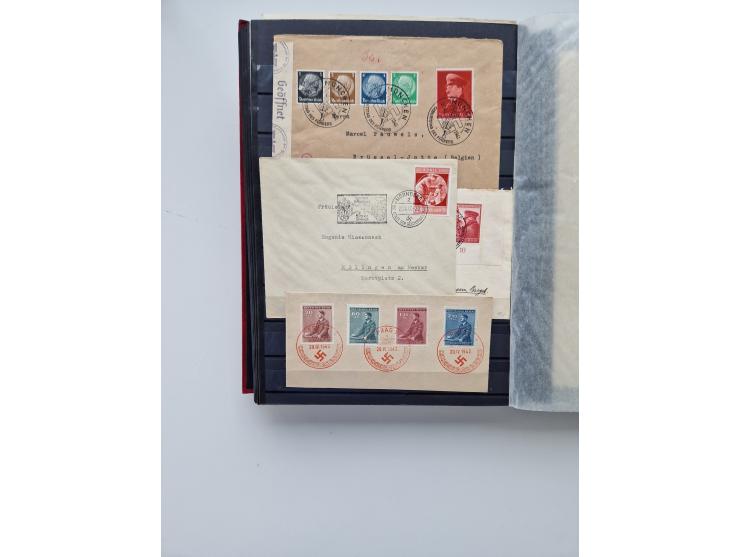 1933/45, Drittes Reich, Sammlung mit 570 Belegen zum Thema “Adolf Hitler - der Führer der NSDAP und Hauptkriegsverbrecher”, d