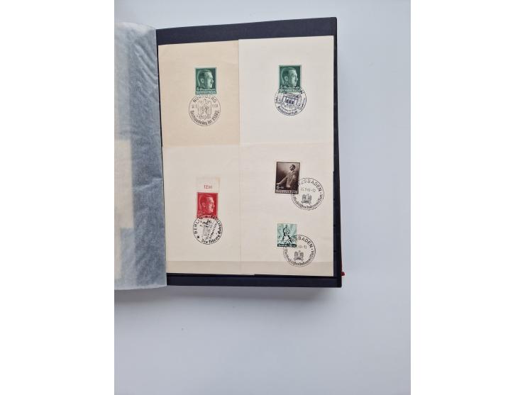 1933/45, Drittes Reich, Sammlung mit 570 Belegen zum Thema “Adolf Hitler - der Führer der NSDAP und Hauptkriegsverbrecher”, d