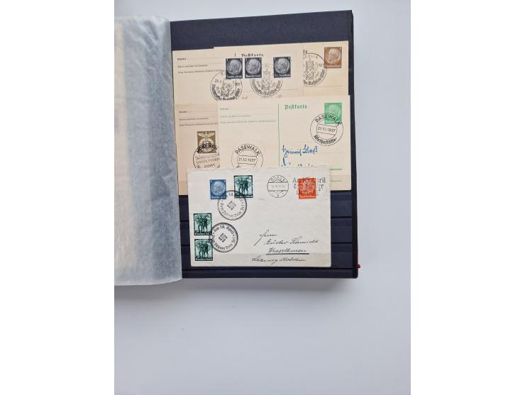 1933/45, Drittes Reich, Sammlung mit 570 Belegen zum Thema “Adolf Hitler - der Führer der NSDAP und Hauptkriegsverbrecher”, d