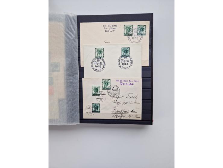 1933/45, Drittes Reich, Sammlung mit 570 Belegen zum Thema “Adolf Hitler - der Führer der NSDAP und Hauptkriegsverbrecher”, d