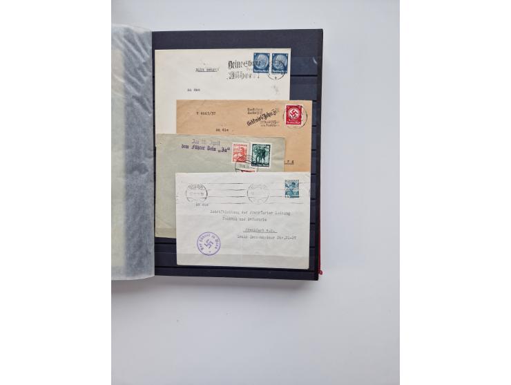 1933/45, Drittes Reich, Sammlung mit 570 Belegen zum Thema “Adolf Hitler - der Führer der NSDAP und Hauptkriegsverbrecher”, d