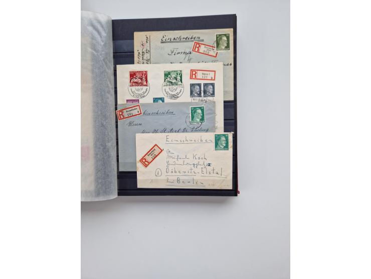 1933/45, Drittes Reich, Sammlung mit 570 Belegen zum Thema “Adolf Hitler - der Führer der NSDAP und Hauptkriegsverbrecher”, d