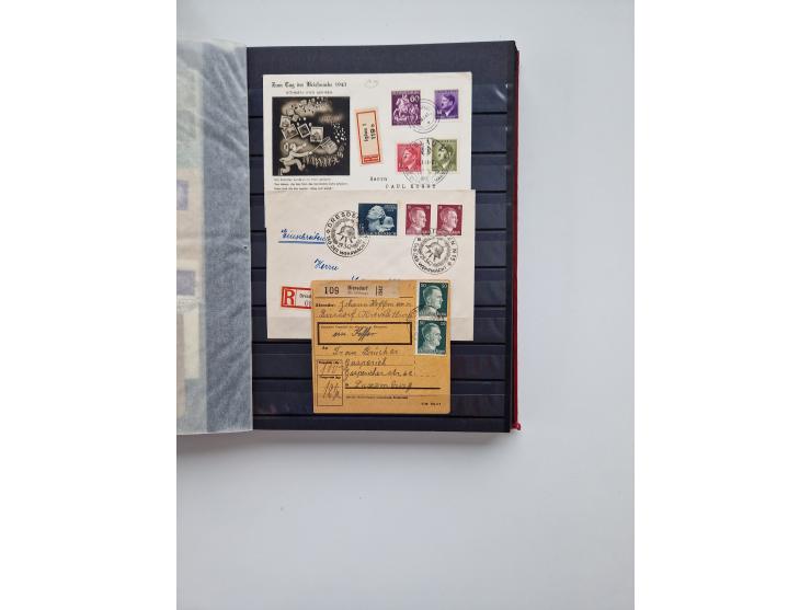 1933/45, Drittes Reich, Sammlung mit 570 Belegen zum Thema “Adolf Hitler - der Führer der NSDAP und Hauptkriegsverbrecher”, d