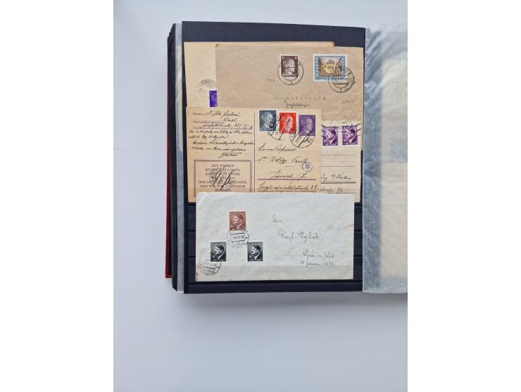 1933/45, Drittes Reich, Sammlung mit 570 Belegen zum Thema “Adolf Hitler - der Führer der NSDAP und Hauptkriegsverbrecher”, d