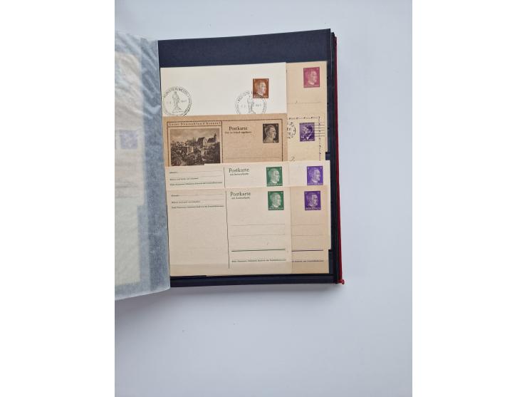 1933/45, Drittes Reich, Sammlung mit 570 Belegen zum Thema “Adolf Hitler - der Führer der NSDAP und Hauptkriegsverbrecher”, d