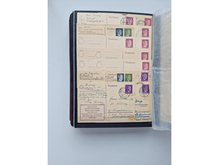 1933/45, Drittes Reich, Sammlung mit 570 Belegen zum Thema “Adolf Hitler - der Führer der NSDAP und Hauptkriegsverbrecher”, d