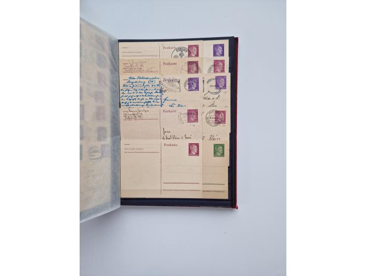 1933/45, Drittes Reich, Sammlung mit 570 Belegen zum Thema “Adolf Hitler - der Führer der NSDAP und Hauptkriegsverbrecher”, d