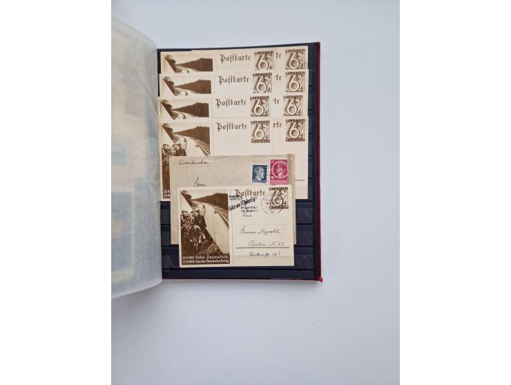 1933/45, Drittes Reich, Sammlung mit 570 Belegen zum Thema “Adolf Hitler - der Führer der NSDAP und Hauptkriegsverbrecher”, d