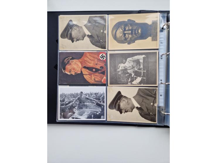 1933/45, Drittes Reich, Sammlung mit 570 Belegen zum Thema “Adolf Hitler - der Führer der NSDAP und Hauptkriegsverbrecher”, d