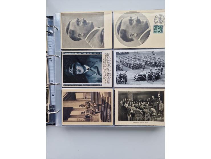 1933/45, Drittes Reich, Sammlung mit 570 Belegen zum Thema “Adolf Hitler - der Führer der NSDAP und Hauptkriegsverbrecher”, d