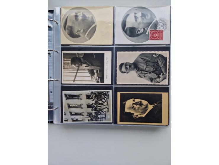 1933/45, Drittes Reich, Sammlung mit 570 Belegen zum Thema “Adolf Hitler - der Führer der NSDAP und Hauptkriegsverbrecher”, d