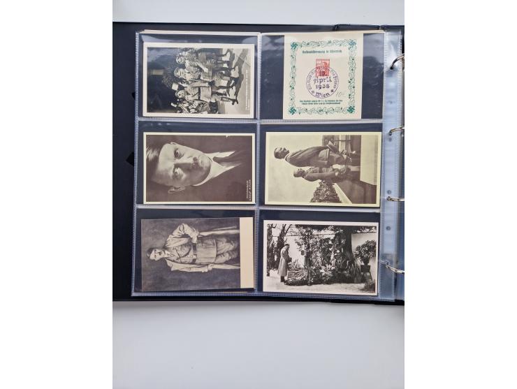 1933/45, Drittes Reich, Sammlung mit 570 Belegen zum Thema “Adolf Hitler - der Führer der NSDAP und Hauptkriegsverbrecher”, d