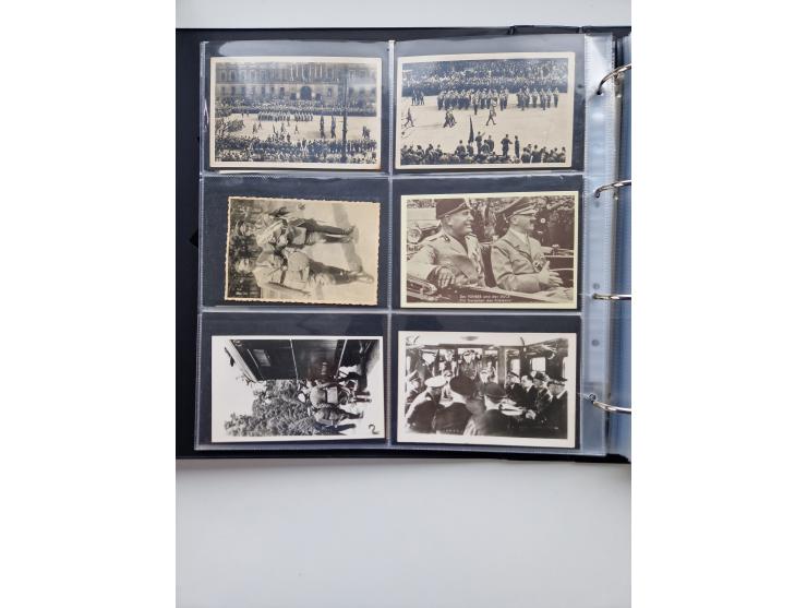 1933/45, Drittes Reich, Sammlung mit 570 Belegen zum Thema “Adolf Hitler - der Führer der NSDAP und Hauptkriegsverbrecher”, d