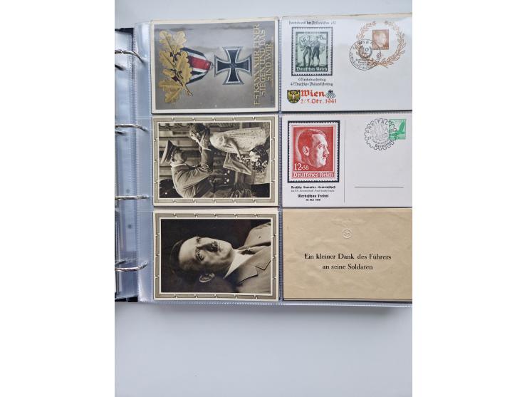 1933/45, Drittes Reich, Sammlung mit 570 Belegen zum Thema “Adolf Hitler - der Führer der NSDAP und Hauptkriegsverbrecher”, d
