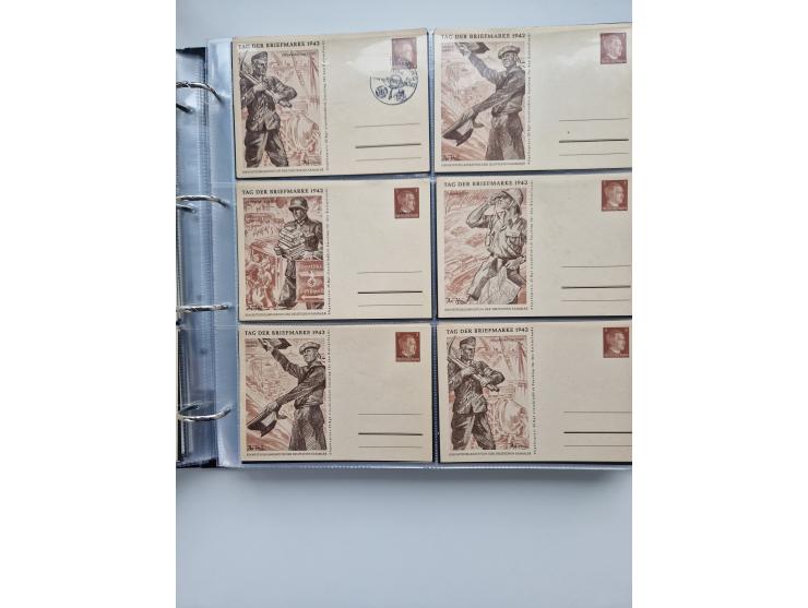 1933/45, Drittes Reich, Sammlung mit 570 Belegen zum Thema “Adolf Hitler - der Führer der NSDAP und Hauptkriegsverbrecher”, d