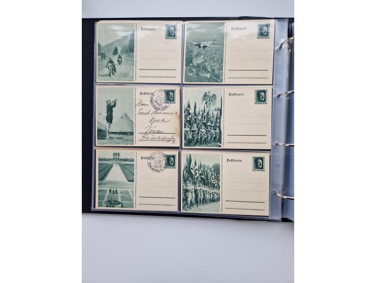 1933/45, Drittes Reich, Sammlung mit 570 Belegen zum Thema “Adolf Hitler - der Führer der NSDAP und Hauptkriegsverbrecher”, d