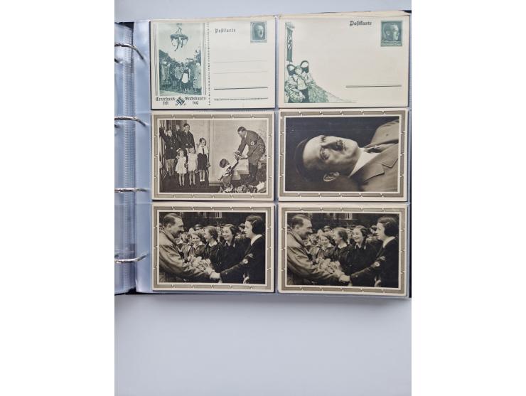 1933/45, Drittes Reich, Sammlung mit 570 Belegen zum Thema “Adolf Hitler - der Führer der NSDAP und Hauptkriegsverbrecher”, d
