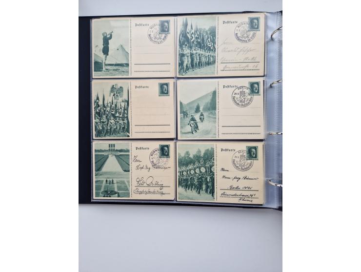 1933/45, Drittes Reich, Sammlung mit 570 Belegen zum Thema “Adolf Hitler - der Führer der NSDAP und Hauptkriegsverbrecher”, d